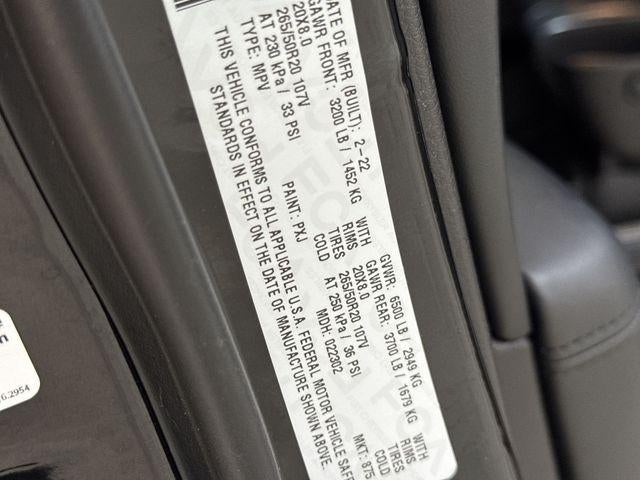 2022 Jeep Grand Cherokee WK Base