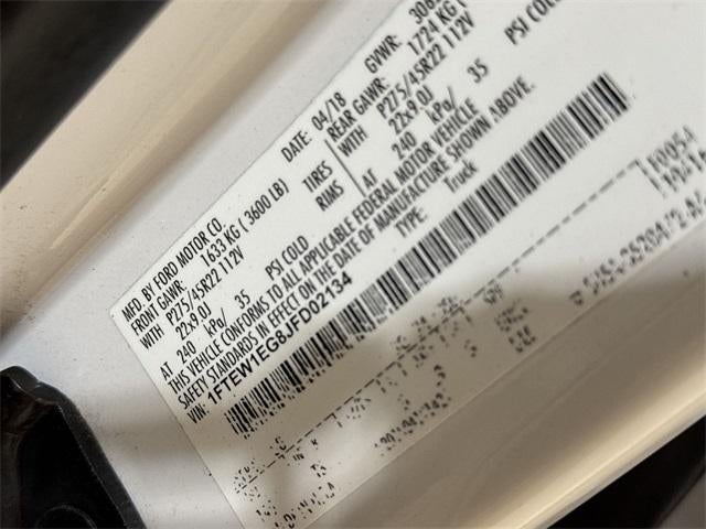 2018 Ford F-150 Limited