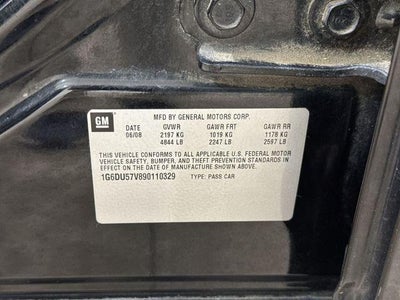 2009 Cadillac CTS RWD w/1SB
