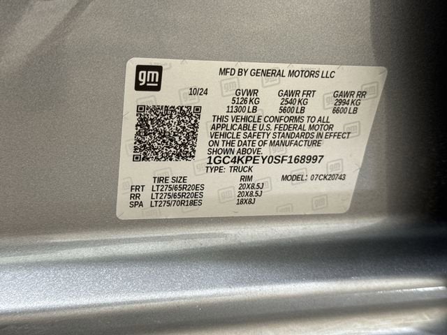2025 Chevrolet Silverado 2500 HD Base