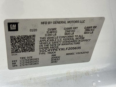 2020 Chevrolet Silverado 2500 HD LTZ