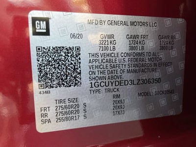 2020 Chevrolet Silverado 1500 LT