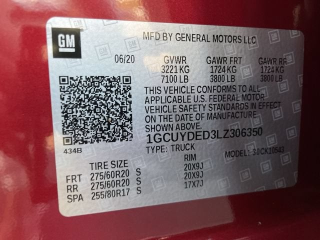 2020 Chevrolet Silverado 1500 LT