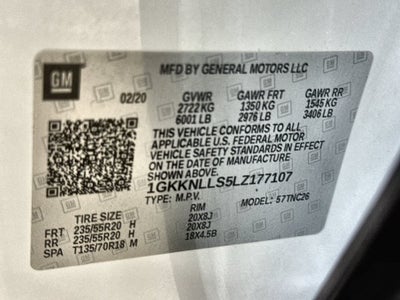 2020 GMC Acadia AT4