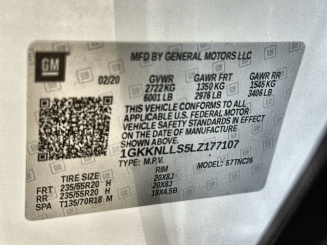 2020 GMC Acadia AT4