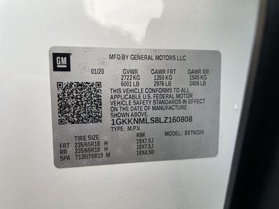 2020 GMC Acadia SLT