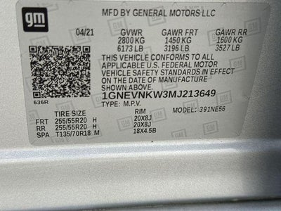 2021 Chevrolet Traverse Base