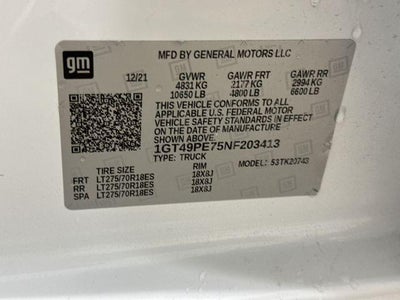 2022 GMC Sierra 2500 HD Base