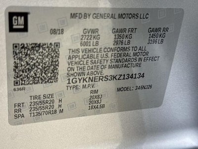 2019 Cadillac XT5 Base