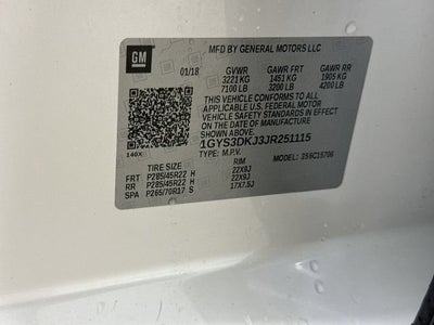 2018 Cadillac Escalade Base
