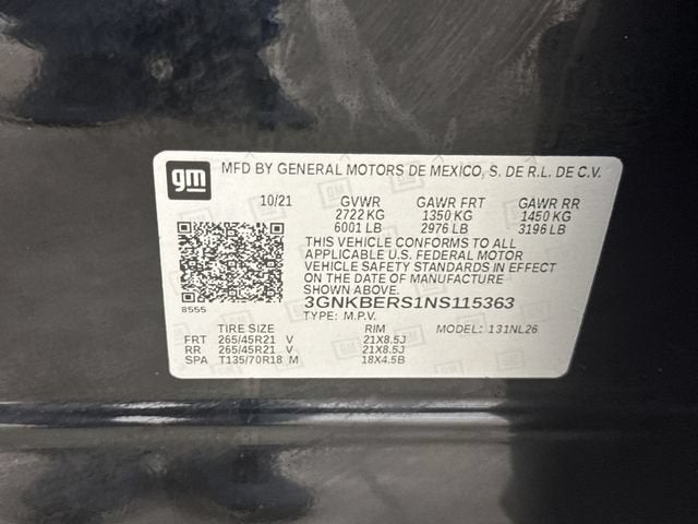 2022 Chevrolet Blazer Base