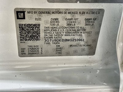 2021 GMC Sierra 1500 Base