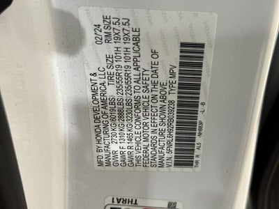 2024 Honda Odyssey Base