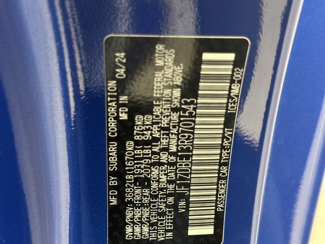 2024 Subaru BRZ Base