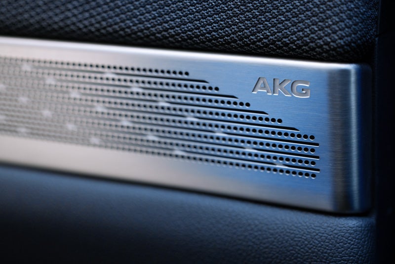 Close-up View of the AKG Studio Audio Speaker | Spence Cadillac in Thomasville GA