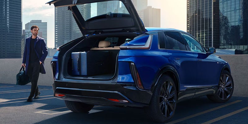 2026 Cadillac LYRIQ Exterior with liftgate up Thomasville, GA